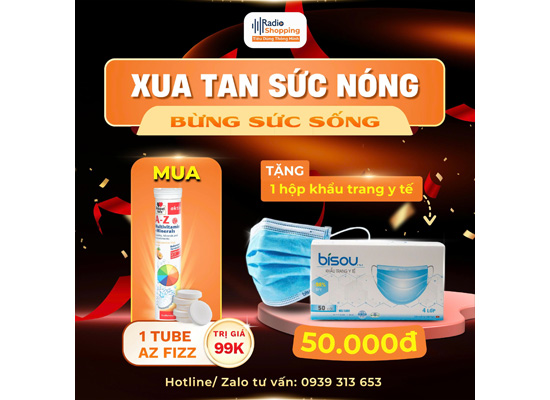 🎁 Chương trình khuyến mãi khi mua sản phẩm A-Z Fizz
